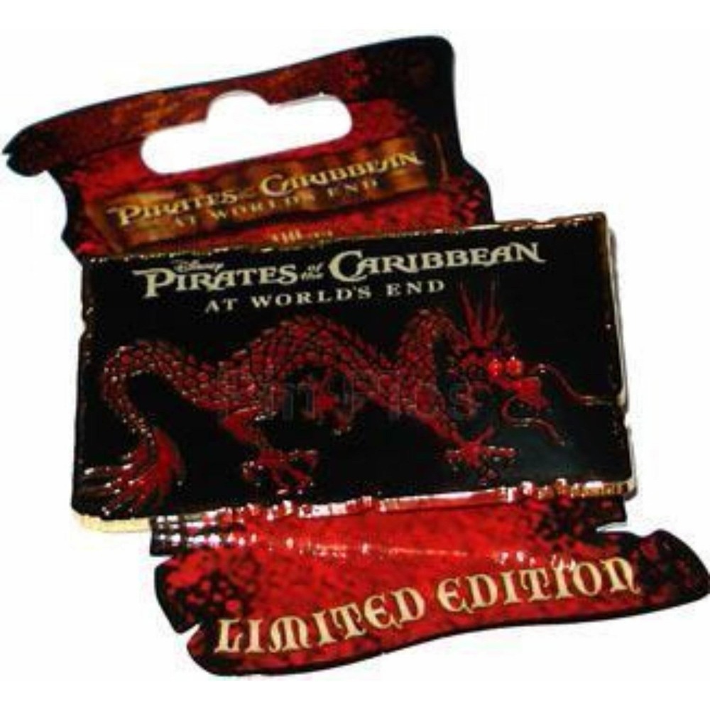 Disney Pin Pirates of the Caribbean At World's End Dragon Jewels LE 55088 DSF